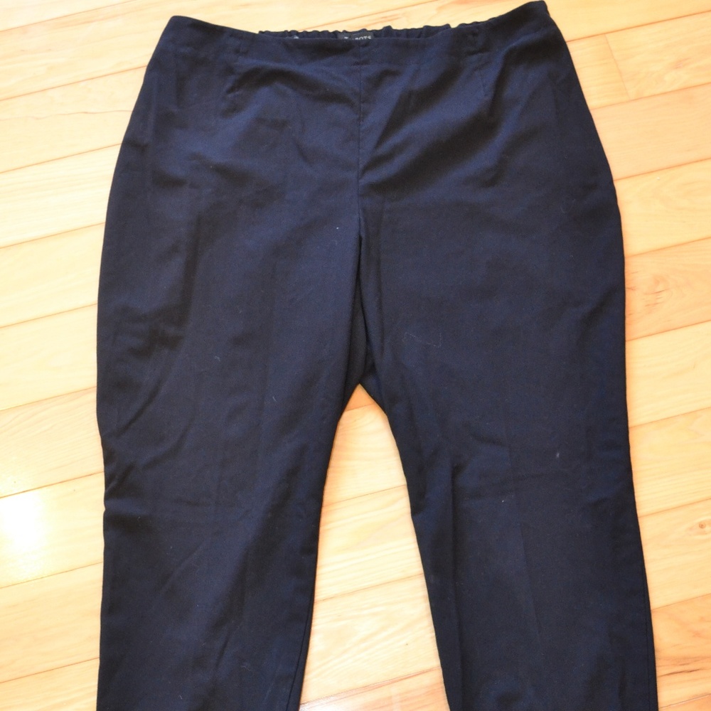 black Talbots Hollywood pants 20w 20 side zip